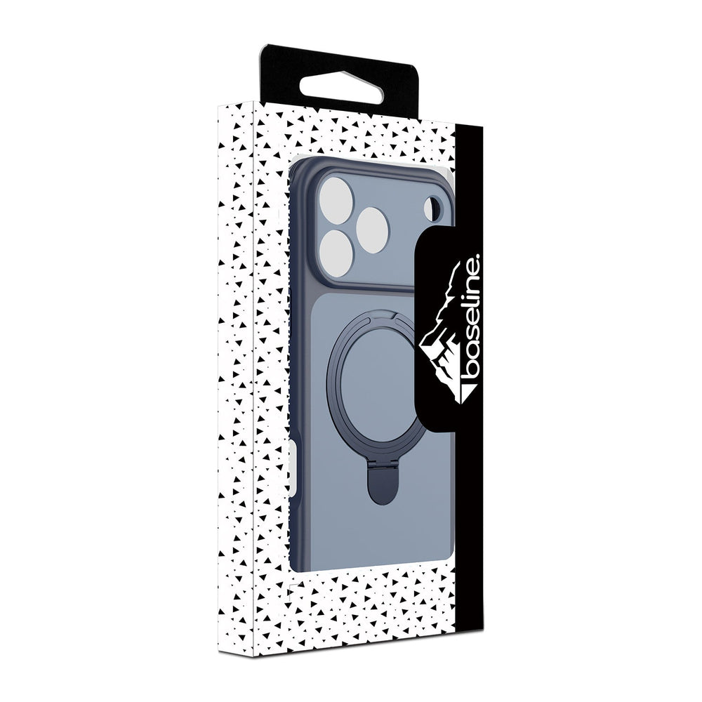 baseline TouchTone Series Kickstand Ring MagSafe Case for Apple iPhone 18 Pro Max / 17 Pro Max - Blue