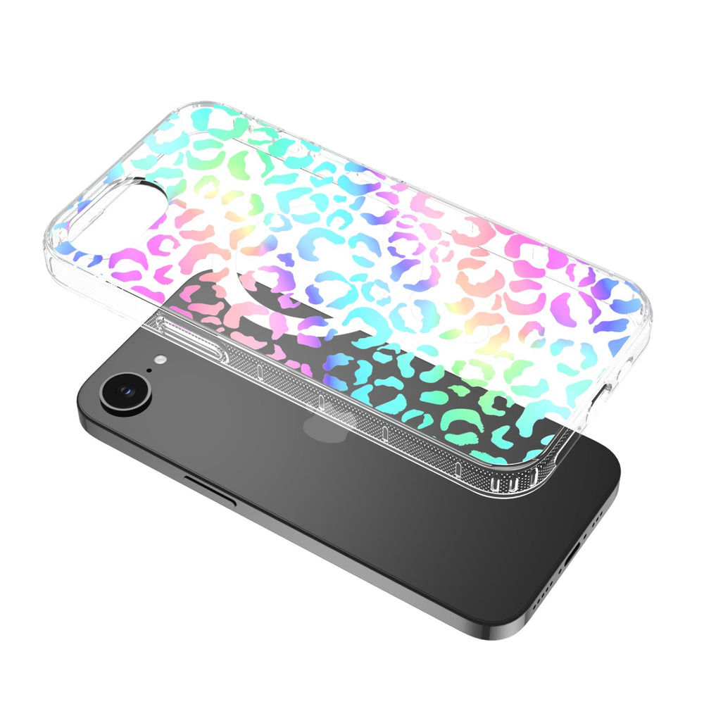 MyBat Pro Mood Series MagSafe Case for Apple iPhone 17e / 16e - Holographic Leopard