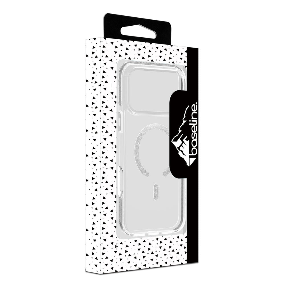 baseline Shimmer Series MagSafe Case for Apple iPhone 18 Pro / 17 Pro - Silver