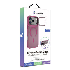 echelon InFrame MagSafe Case with Kickstand for Apple iPhone 18 Pro Max / 17 Pro Max - Burgundy