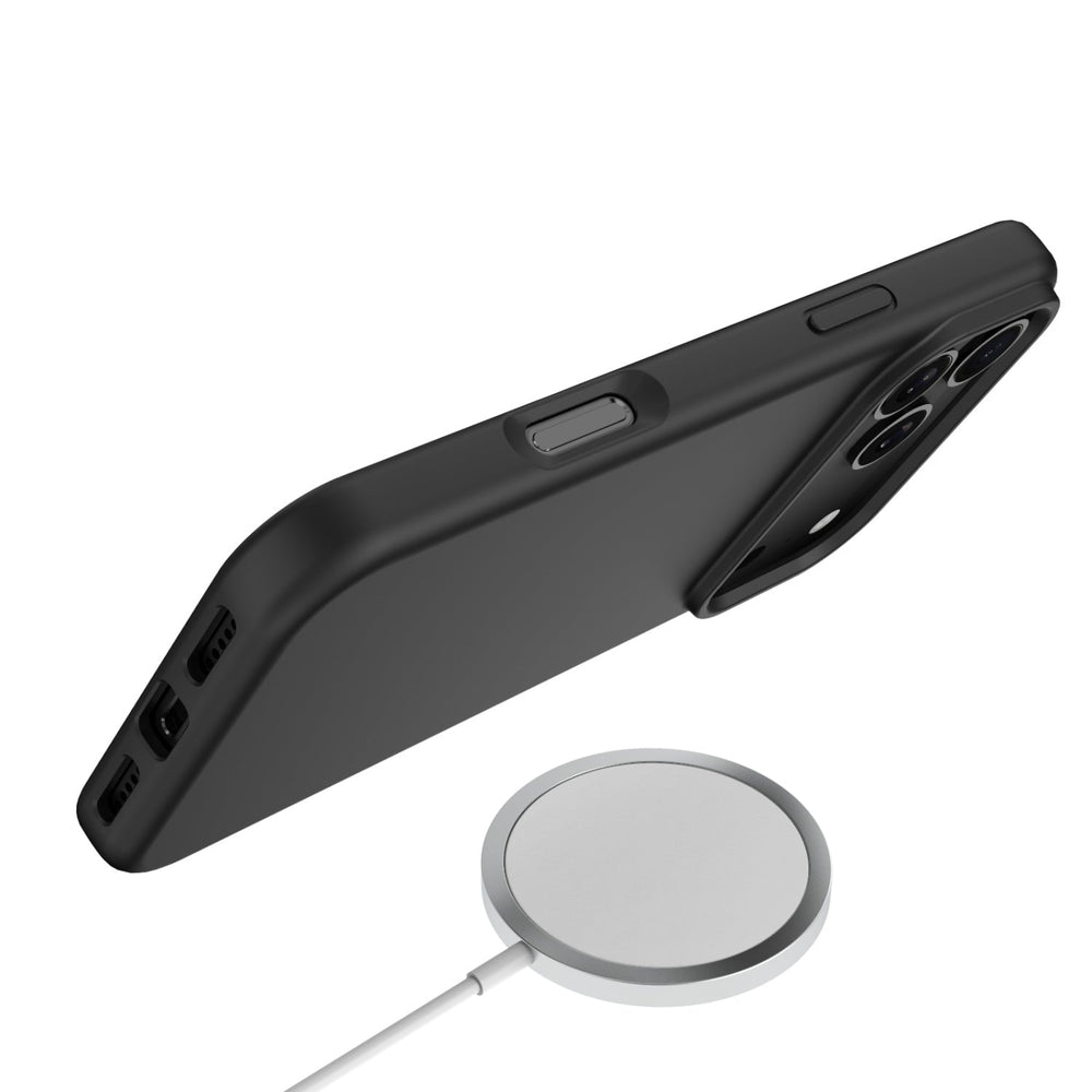 baseline Essence Series Silicone MagSafe Case for Apple iPhone 18 Pro / 17 Pro - Jet Black