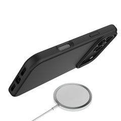 baseline Essence Series Silicone MagSafe Case for Apple iPhone 18 Pro / 17 Pro - Jet Black