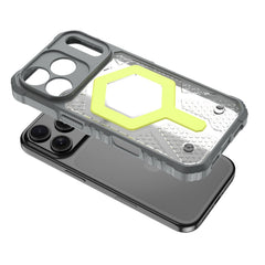 echelon Matrix Series MagSafe Case for Apple iPhone 18 Pro / 17 Pro - Grey + Green