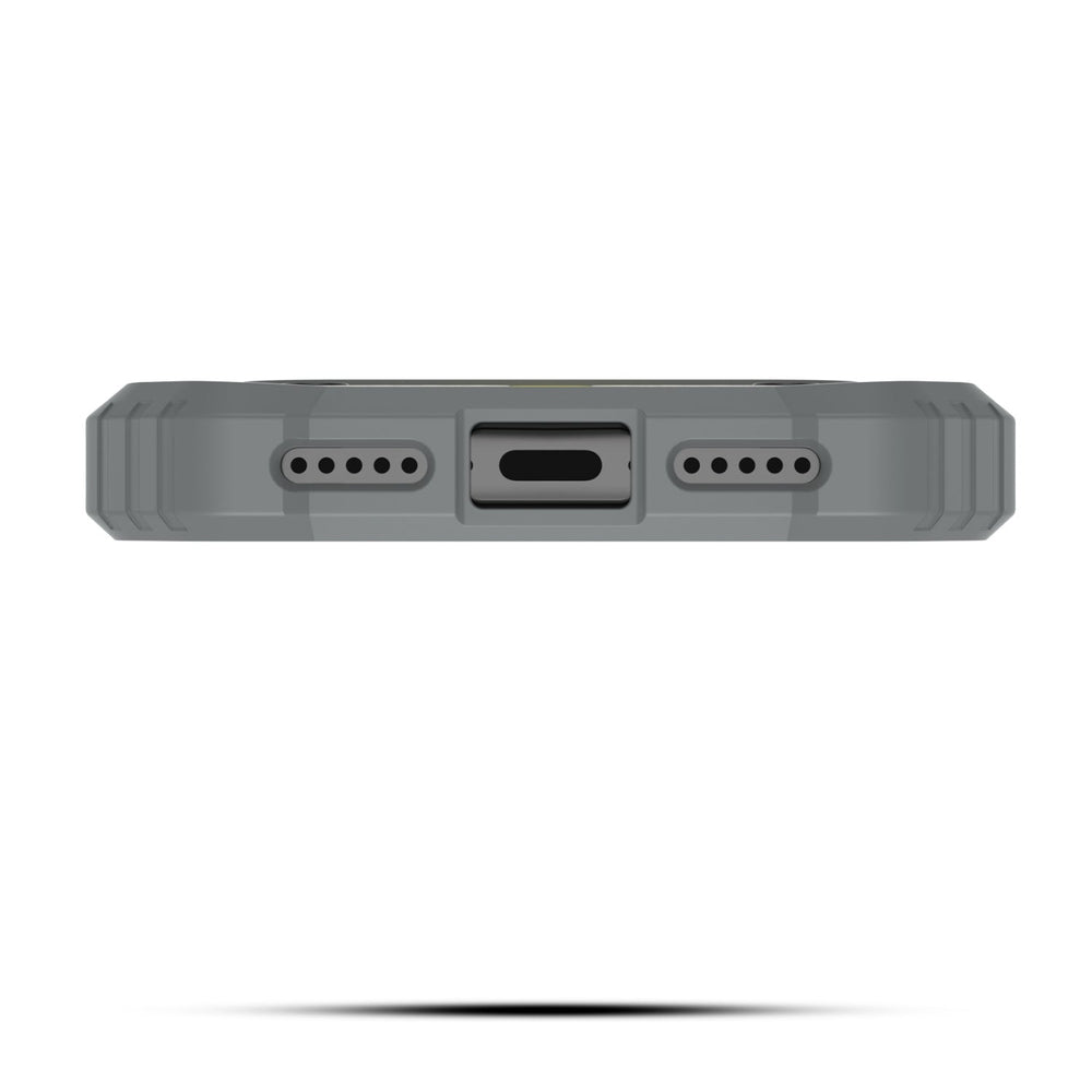 echelon Matrix Series MagSafe Case for Apple iPhone 18 Pro Max / 17 Pro Max - Grey + Green