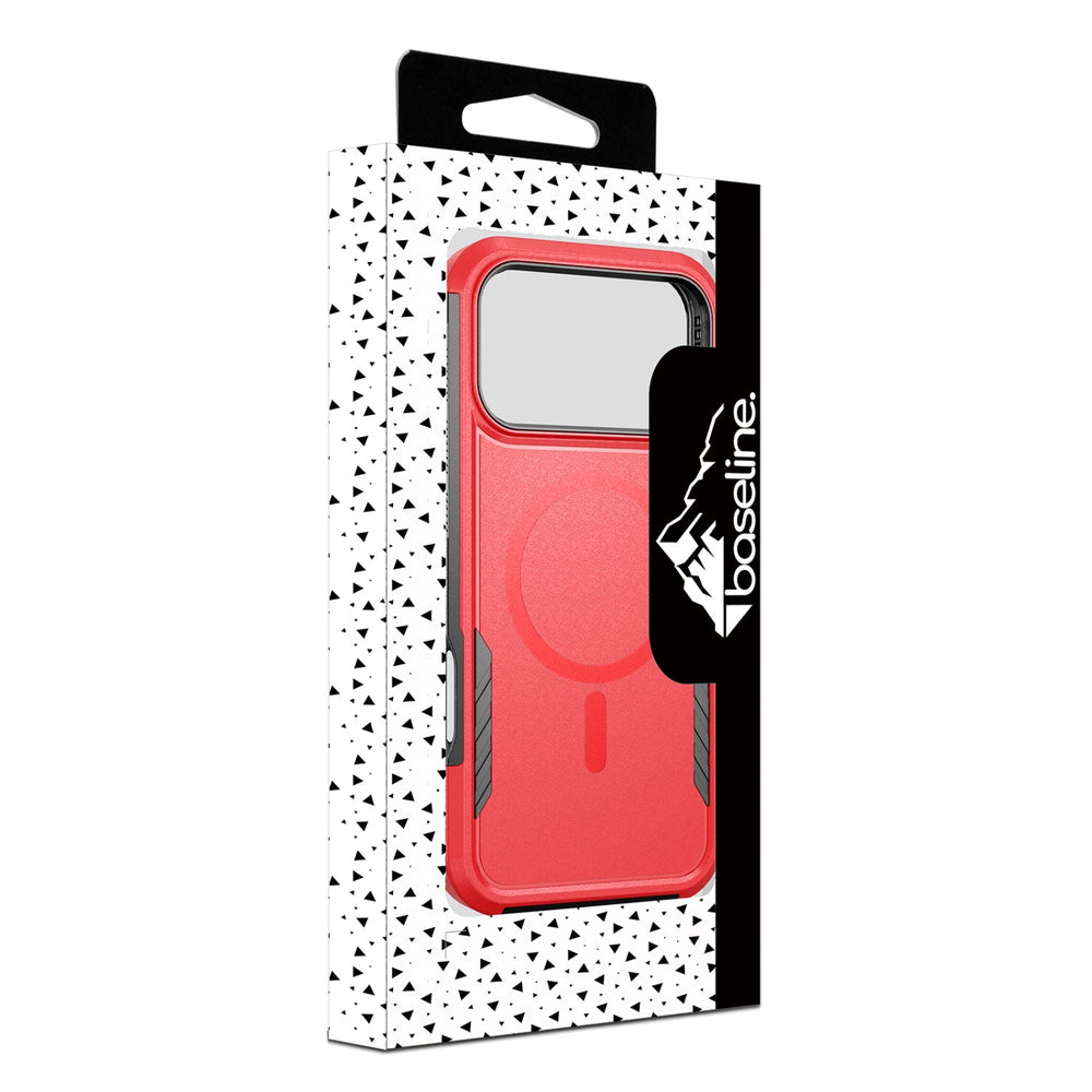 baseline Fortress Series MagSafe Case for Apple iPhone 18 Pro Max / 17 Pro Max - Red