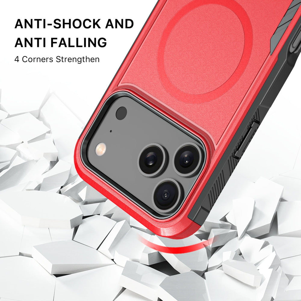 baseline Fortress Series MagSafe Case for Apple iPhone 18 Pro Max / 17 Pro Max - Red