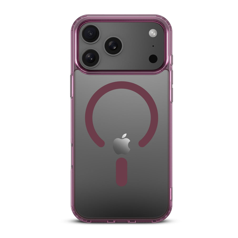 baseline Clear Series MagSafe Case for Apple iPhone 18 Pro Max / 17 Pro Max - Burgundy