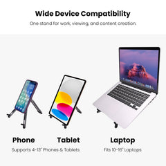 MyBat Pro Axis MagSafe Phone, Tablet & Laptop Stand - Grey