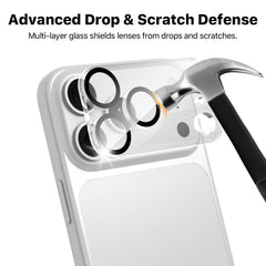 baseline Tempered Glass Lens Protector (2.5D) for Apple iPhone 18 Pro Max - Clear