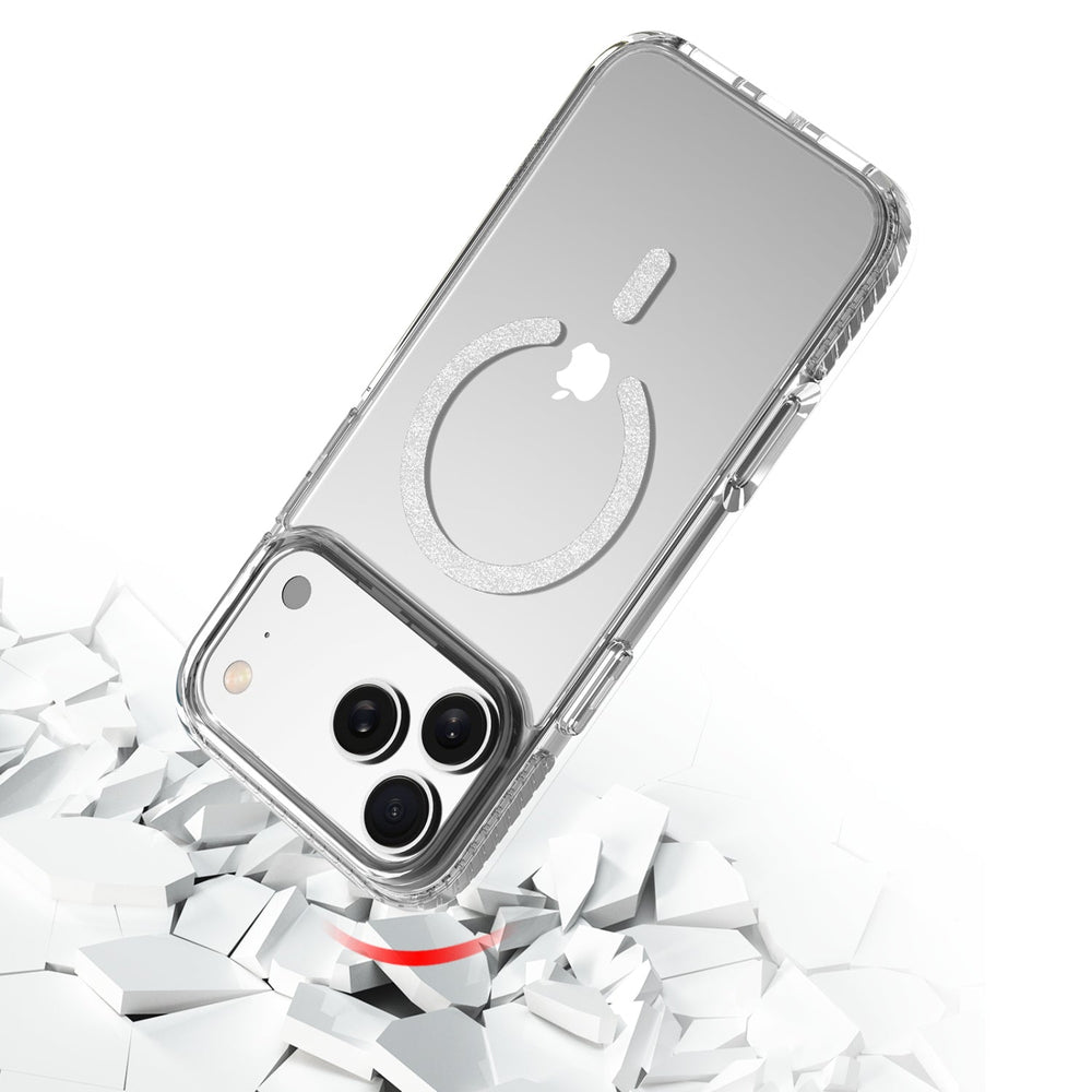 baseline Shimmer Series MagSafe Case for Apple iPhone 18 Pro / 17 Pro - Silver