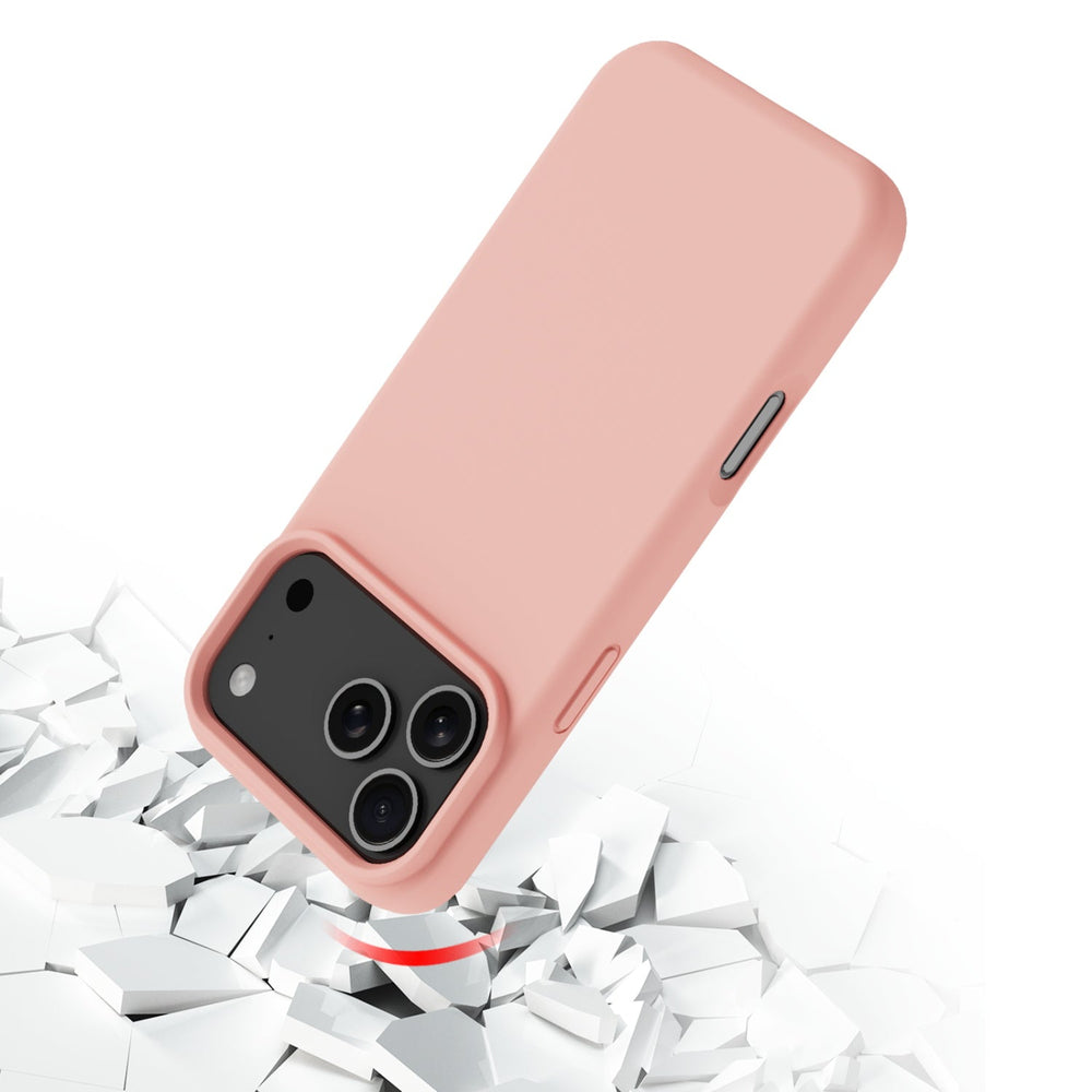 baseline Essence Series Silicone MagSafe Case for Apple iPhone 18 Pro / 17 Pro - Blush Pink