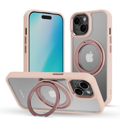 baseline RingRound 360° Kickstand Case w/ MagSafe for Apple iPhone 17e / 16e / 14 / 13 - Pink