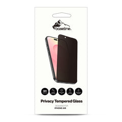 Protecteur d'écran en verre trempé "Full Coverage" baseline Privacy pour Apple iPhone Air