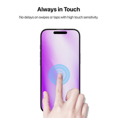 Protecteur d'écran en verre trempé "Full Coverage" baseline Privacy pour Apple iPhone Air