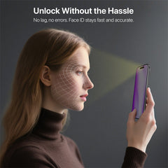 Protecteur d'écran en verre trempé "Full Coverage" baseline Privacy pour Apple iPhone Air