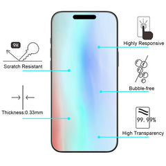 Protecteur d'écran en verre trempé baseline pour Apple iPhone 17 Pro