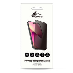 baseline Privacy Full Coverage Tempered Glass Screen Protector for Apple iPhone 17 Pro