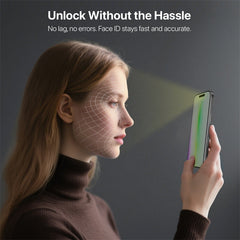 baseline Privacy Full Coverage Tempered Glass Screen Protector for Apple iPhone 17 / 16 Pro