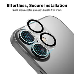 baseline Tempered Glass Lens Protector for Apple iPhone 17 / 16 / 16 Plus