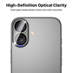 baseline Tempered Glass Lens Protector for Apple iPhone 17 / 16 / 16 Plus