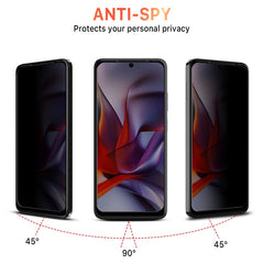 Protection d'écran en verre trempé anti-espion baseline Full Coverage pour Motorola Moto G 5G (2025)