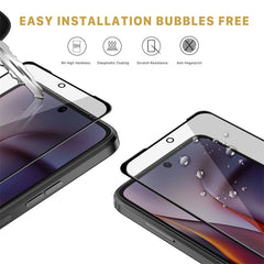 Protection d'écran en verre trempé anti-espion baseline Full Coverage pour Motorola Moto G 5G (2025)
