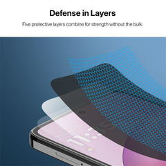 baseline Privacy Full Coverage Tempered Glass Screen Protector for Motorola Moto G 5G (2026, 2025)