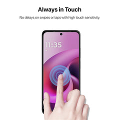 baseline Privacy Full Coverage Tempered Glass Screen Protector for Motorola Moto G 5G (2026, 2025)