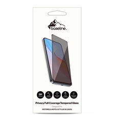 baseline Protecteur d'écran en verre trempé anti-espion pleine couverture pour Motorola Moto G Stylus 5G (2025)