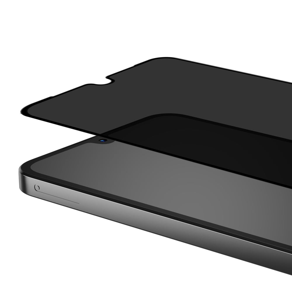baseline Privacy Full Coverage Tempered Glass Screen Protector for Samsung Galaxy A18 5G / A17 5G / A16 5G - Black