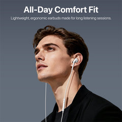 baseline USB-C Wired Earbuds w/ Microphone and In-Line Controls