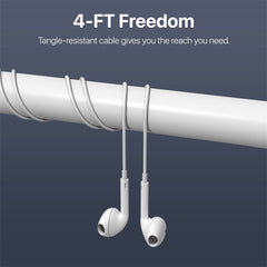 baseline USB-C Wired Earbuds w/ Microphone and In-Line Controls