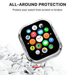 echelon Fusion Protector Case (with Tempered Glass Screen Protector) for Apple Watch Series 4 40mm - Transparent Clear