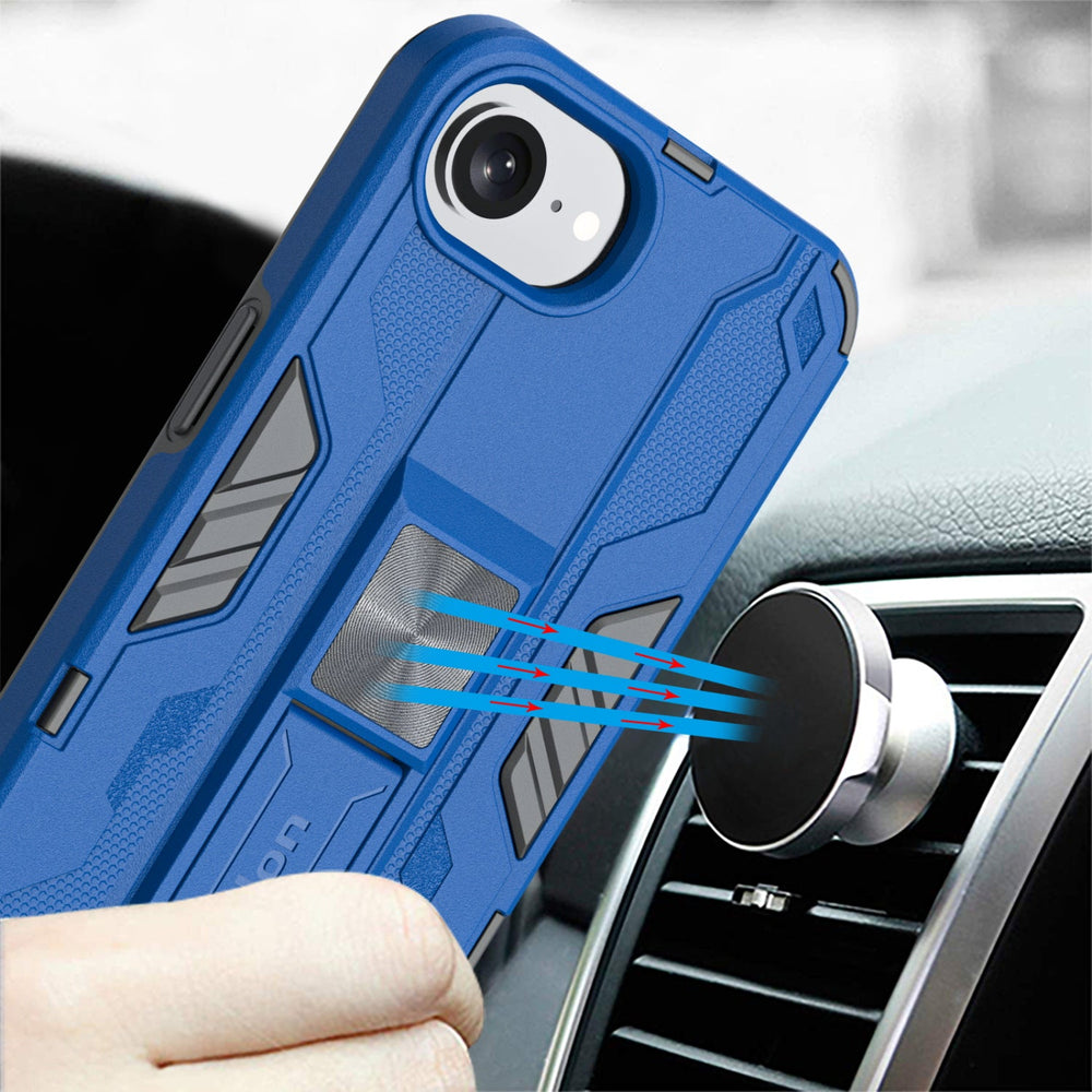 echelon Reflex Series Case w Kickstand for Apple iPhone 17e / 16e - Reflex Blue