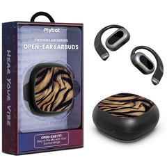 MyBat Design Lab Open-Ear Earbuds - Tiger Fur