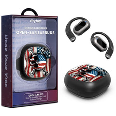 MyBat Design Lab Open-Ear Earbuds - Land of the Free