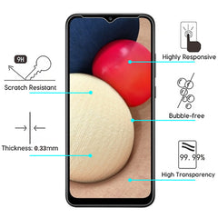 MyBat Tempered Glass Screen Protector for Samsung Galaxy A02s, A037U, A03s