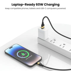 MyBat Pro USB-A to USB-C Braided Charging Cable - 6FT