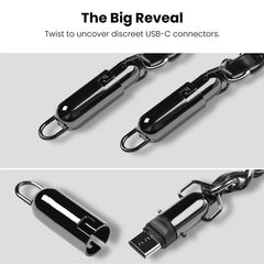 MyBat Pro Atelier Series 4.2FT Crossbody Strap + USB-C Charging Cable