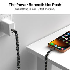 MyBat Pro Atelier Series 4.2FT Crossbody Strap + USB-C Charging Cable