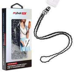 MyBat Pro Atelier Series 4.2FT Crossbody Strap + USB-C Charging Cable