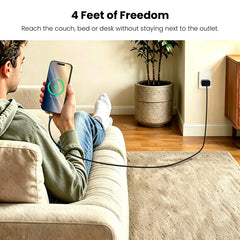 MyBat Pro 60W USB-C to USB-C Braided Charging Cable - 4FT