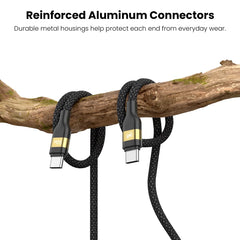 MyBat Pro 60W USB-C to USB-C Braided Charging Cable - 10FT