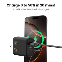 MyBat Pro 35W GaN Dual-Port Wall Charger