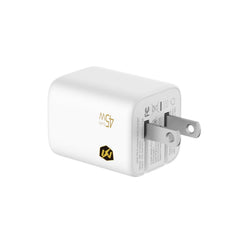 MyBat Pro 45W USB-C PD Foldable GaN Wall Charger - White