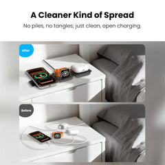MyBat Pro 3-in-1 FoldMate Spread Wireless Charging Pad