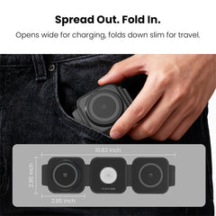 MyBat Pro 3-in-1 FoldMate Spread Wireless Charging Pad