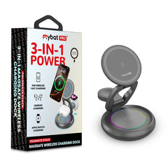 MyBat Pro 3-in-1 FoldMate Stack Wireless Charging Dock