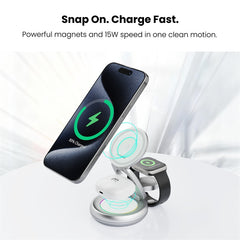 MyBat Pro 3-in-1 FoldMate Stack Wireless Charging Dock