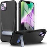 MyBat Pro Beyonder Series Case with Kickstand + Tempered Glass for Apple iPhone 14 Plus